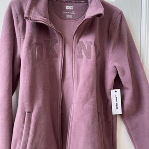 DKNY Women's Dusty Pink Utility Jacket
